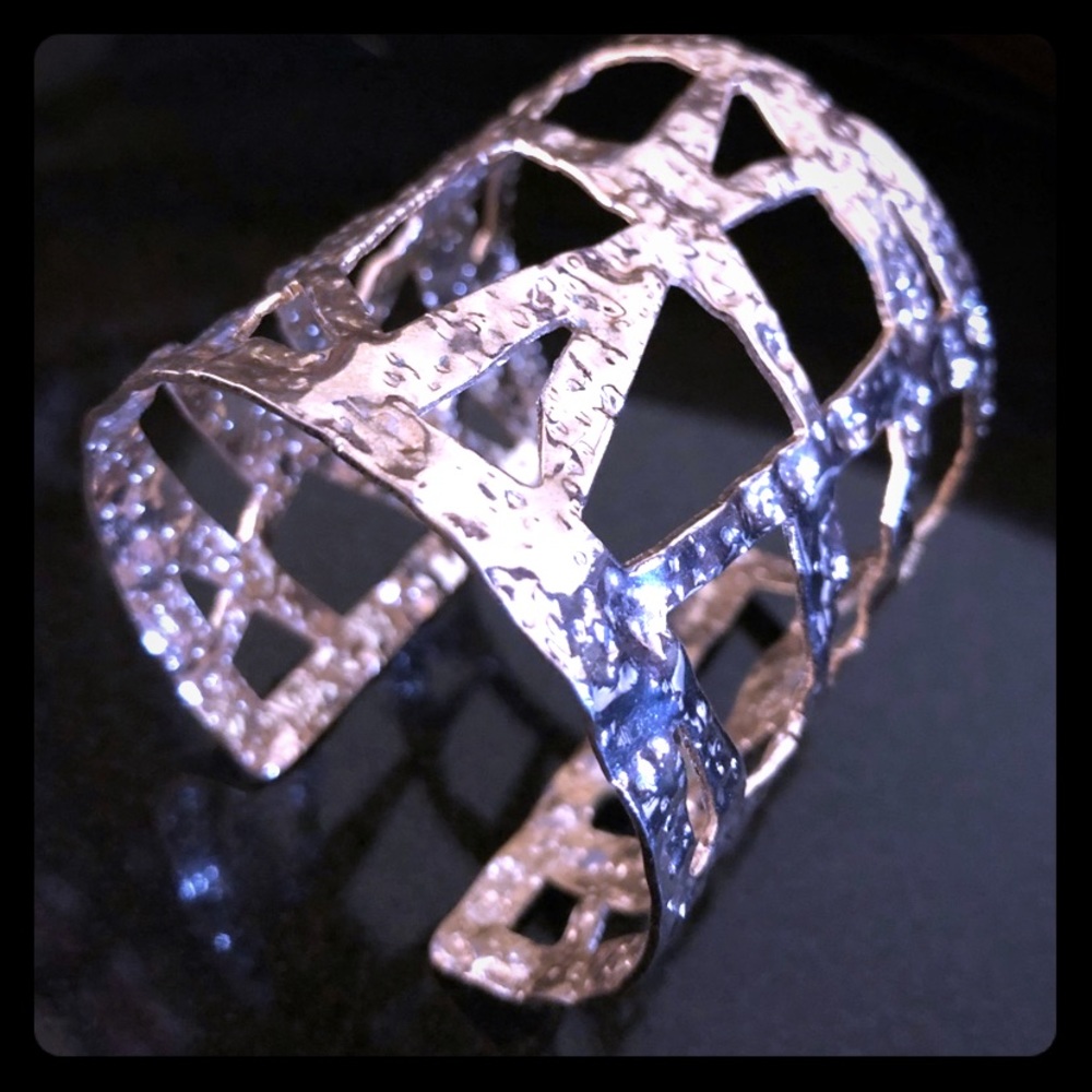 Aldo gold cuff bracelet